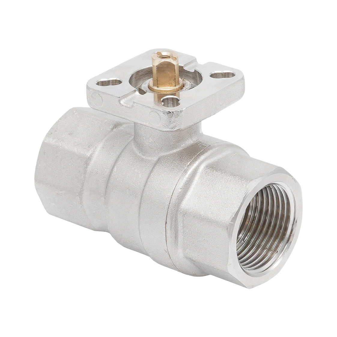 Vanne à bille 2 voies en laiton Rp 1" ISO-Top F03/F04 PN40