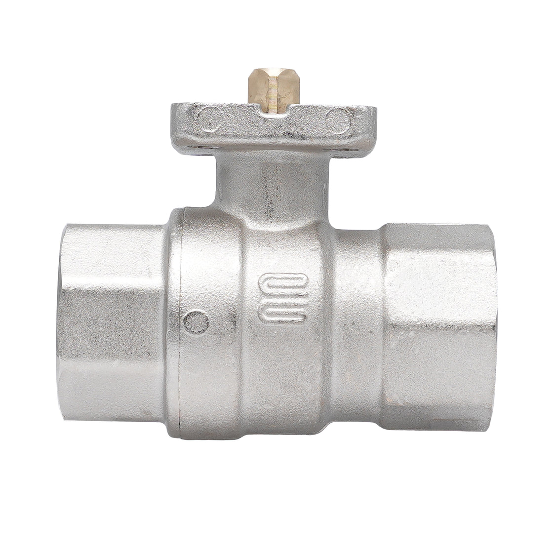 Vanne à bille 2 voies en laiton Rp 1-1/4" ISO-Top F04/F05 PN40