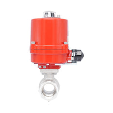 Vanne à bille électrique 2 voies en laiton Rp 1-1/4" 24 V AC/DC