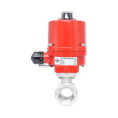 Vanne à bille électrique 2 voies en laiton Rp 1-1/4" 24 V AC/DC