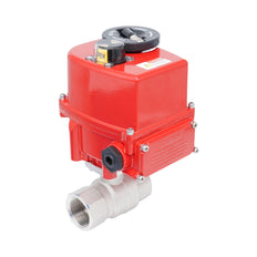 Vanne à bille électrique modulante 2 voies en laiton Rp 1" 24 V AC/DC