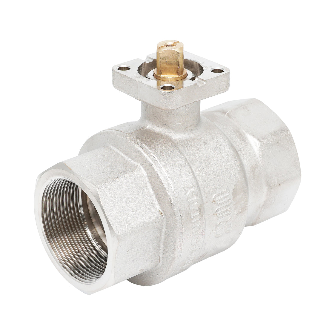 Vanne à bille 2 voies en laiton Rp 2" ISO-Top F05 PN25