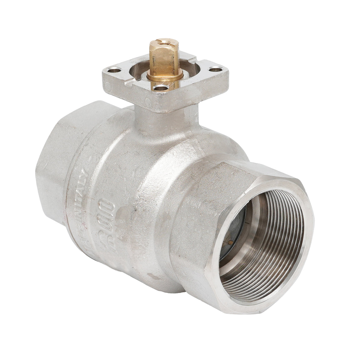 Vanne à bille 2 voies en laiton Rp 2" ISO-Top F05 PN25