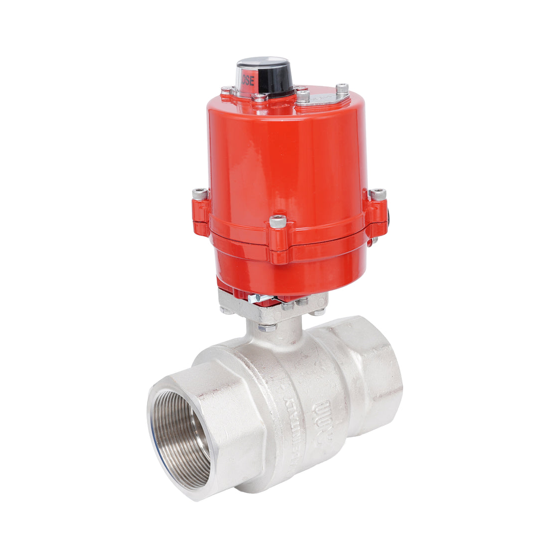 Vanne à bille électrique 2 voies en laiton Rp 2" 100-240 V AC