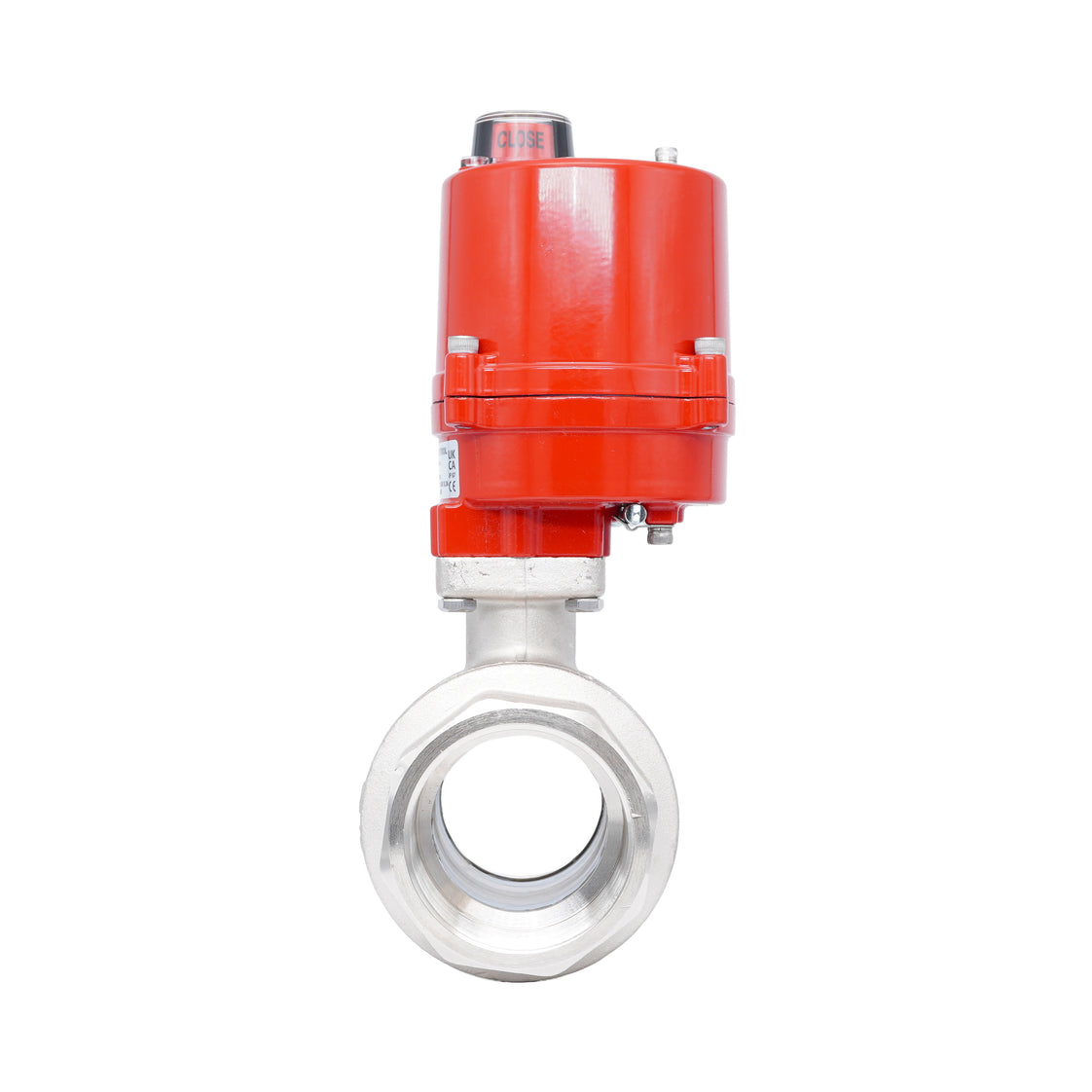 Vanne à bille électrique 2 voies en laiton Rp 2-1/2" 24 V AC/DC