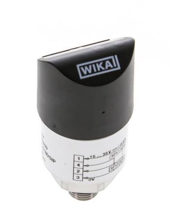 0 à 160bar Acier inoxydable Pressostat électronique Wika G1/4'' 1VDC Connecteur IO-Link 4 broches M12