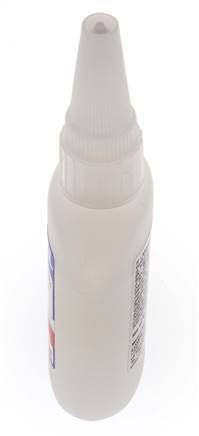 Loxeal Instant Adhesive 50ml Transparent 1-2s Curing Time Surfaces métalliques, plastiques et néoprène/Nbr