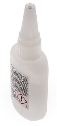 Loxeal Instant Adhesive 50ml Transparent 1-2s Curing Time Surfaces métalliques, plastiques et néoprène/Nbr