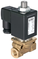 Solenoid Valve 3/2-Way G1/4'' NC Brass NBR 0-10bar/145psi 24VDC Vacuum 0355 68557