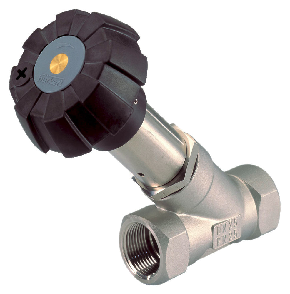 Vanne à Siège Incliné Manuelle DN 15 à Extrémité Soudée Inox - 2000 - 468965