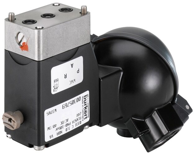 Solenoid Valve 3/2-Way 32x46 mm SFB flange NC Stainless steel FKM 0-10bar/145psi 24VAC/DC ATEX 0331 379924