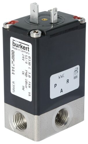 Solenoid Valve 3/2-Way G1/4'' Mixing Stainless steel FKM -1-5bar/-15-73psi 24VDC Vacuum 0330 20030876