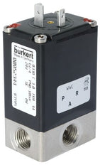 Solenoid Valve 3/2-Way G1/4'' Mixing Stainless steel FKM -1-5bar/-15-73psi 24VDC Vacuum 0330 20030876