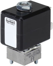 Solenoid Valve NC 20x20 mm SFB Stainless Steel EPDM 0-5.5bar/80psi 12VDC FDA 7011 20035135