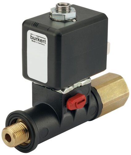 Solenoid Valve 3/2 NC 20x20 mm SFB Plastic FKM 0-6bar/87psi 24VAC 7012 20076655