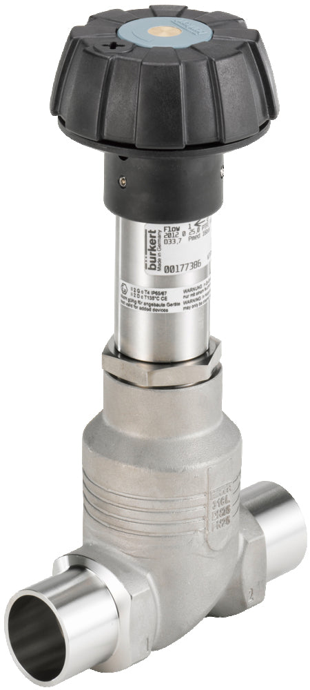 Vanne à Globe DN 32 à Bride Manuelle 2 Voies en Acier Inoxydable - 2012 - 332065