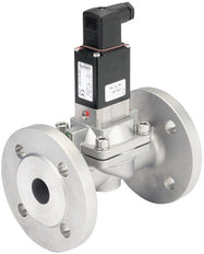 Électrovanne 25 Mm Bride NC Acier Inoxydable NBR 0.2-16Bar/3-232Psi 24VAC/DC Anti Coup De Bélier ATEX 5282 20008014