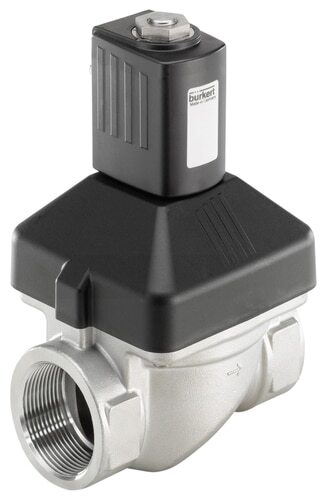 Électrovanne G1/2'' NC Acier Inoxydable EPDM 0-10bar/145psi 24VDC Anti Coup De Bélier 6213 254267