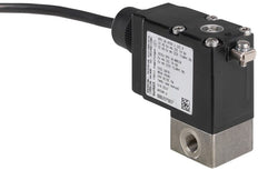 Electrovanne NPT 1/8'' NC Acier inoxydable FKM -1-6bar/-15-87psi 24VAC/DC ATEX 2873 304469