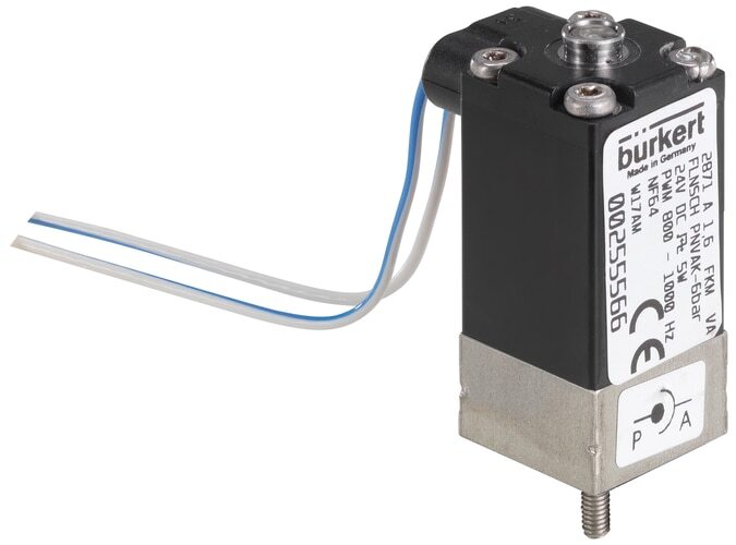 Solenoid Valve 20x20 mm SFB flange NC Stainless steel FKM -1-10bar/-15-145psi 24VDC 2871 275162
