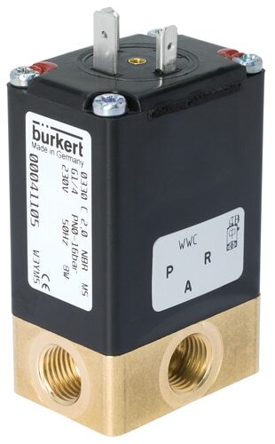 Électrovanne 3/2 voies NPT 1/4'' Universelle Acier Inoxydable FKM 0-12bar/174psi 24VDC 0330 260077
