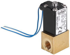 Solenoid Valve G1/8'' NC Brass FKM -1-8bar/-15-116psi 12VDC 2871 269751