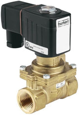 Solenoid Valve G1/2'' NC Brass NBR 0.2-16bar/3-232psi 24VDC Anti-Waterhammer 6281 468645