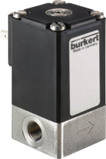 Électrovanne G1/8'' NC Acier Inoxydable FKM -1-16bar/-15-232psi 24VDC Oxygène Sans Graisse/Huile 2873 255454