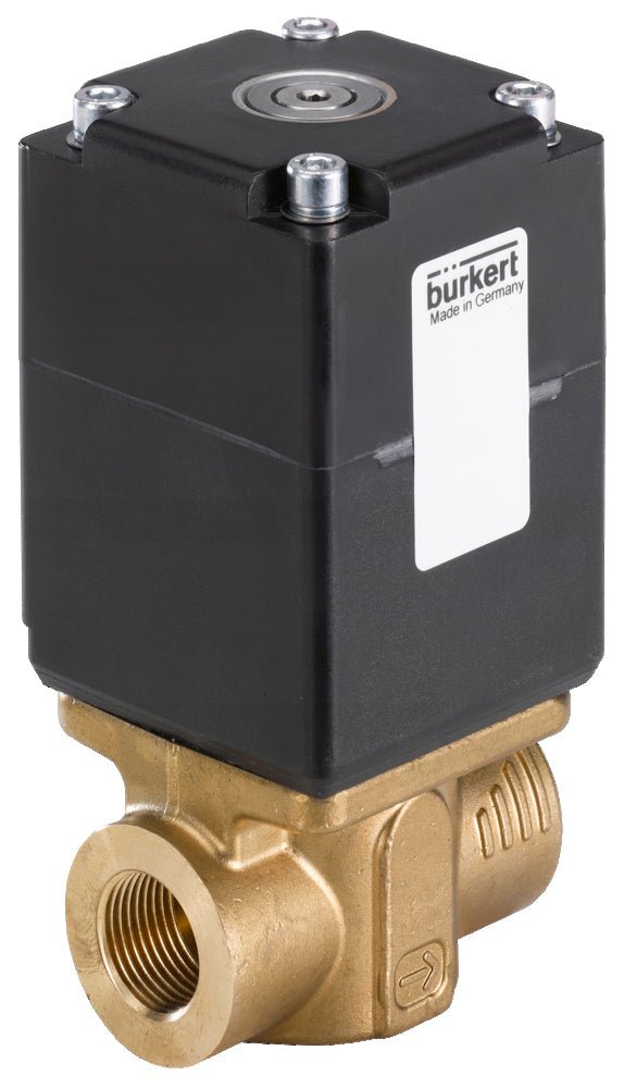 Solenoid Valve G3/8'' NC Brass FKM -1-25bar/-15-363psi 24VDC 2875 239040