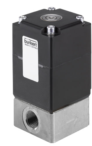 Solenoid Valve G3/8'' NC Stainless Steel FKM -1-4bar/-15-58psi 24VDC 2875 254909