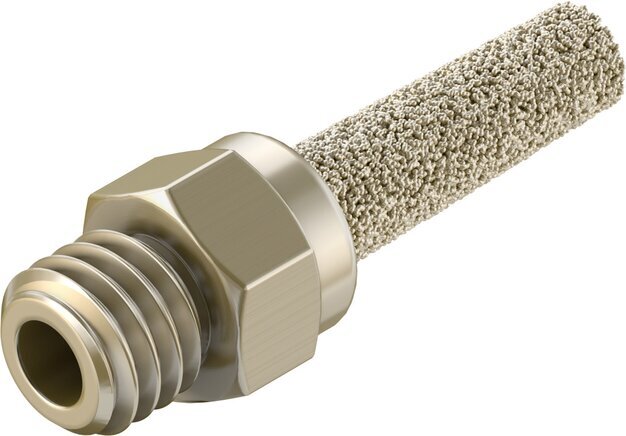 Festo AMTE NPT 1/2'' Sintered Bronze Pneumatic Muffler