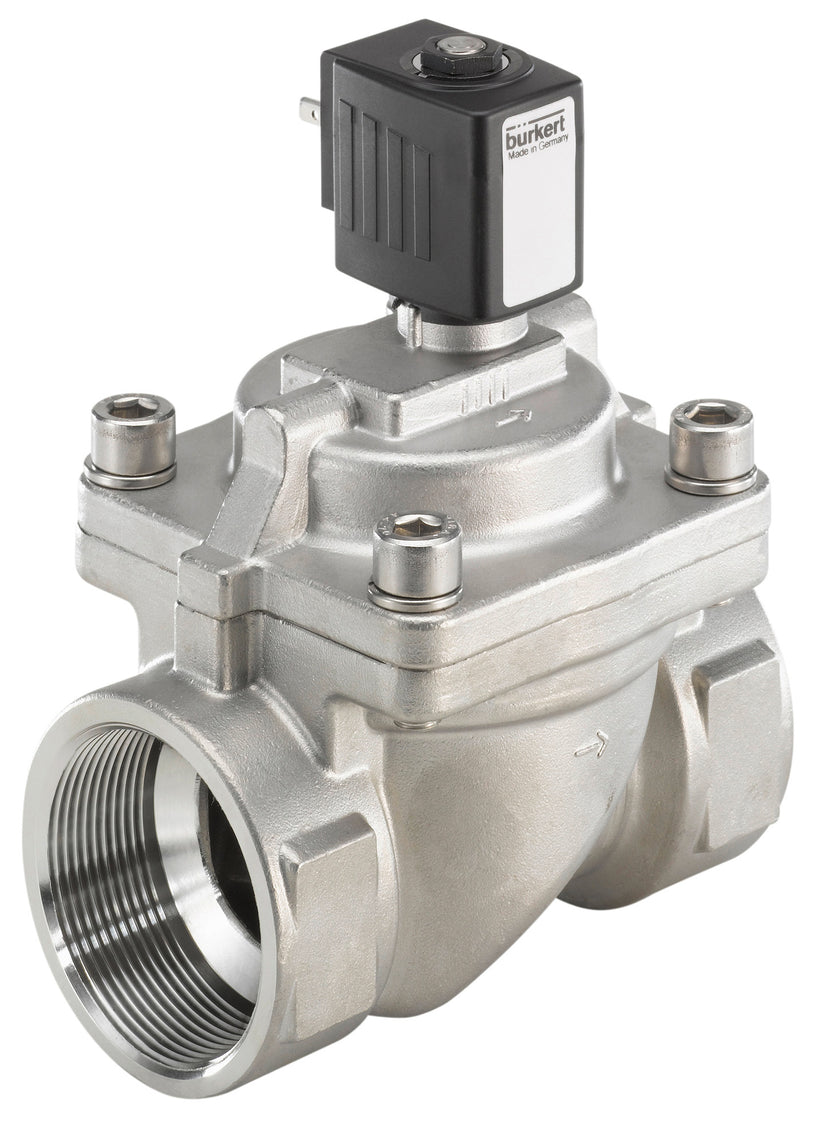 G2'' Stainless Steel 24VUC ATEX Solenoid Valve 6281 289585