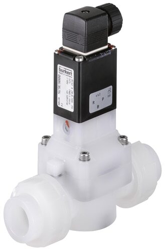 Solenoid Valve 20 mm Welded Sleeves NO PVDF EPDM 0.5-6bar/7-87psi 24VDC 0142 246151