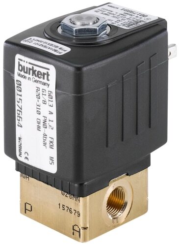 Electrovanne NC Laiton FKM Sans corps 6013 256600