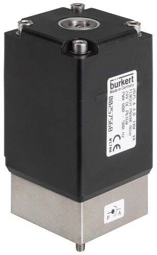 Solenoid Valve 45x45 mm SFB flange NC Stainless steel EPDM -1-20bar/-15-290psi 24VDC 2875 382858