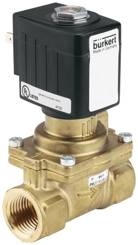 Électrovanne G1/2'' NC Laiton FKM 0.2-16bar/3-232psi 230VAC Anti Coup De Bélier 6281 20046963