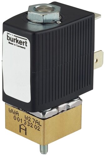 Electrovanne 20x20 mm SFB bride NC Laiton FKM 0-4.5bar/65psi 24VDC Vacuum 6011 351483