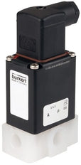 Solenoid Valve G1/4'' NC PVDF FFKM -1-2bar/-15-29psi 24VDC Vacuum 0330 212718
