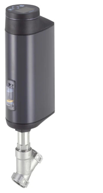 DN 25 Process Controller NC Stainless Steel Electric Angle Seat Valve - 3360 - 308897