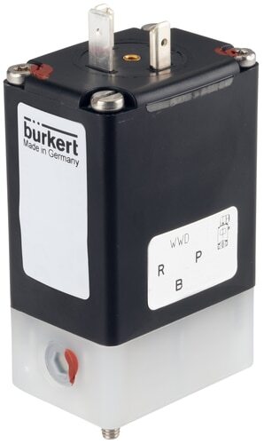 Solenoid Valve 3/2 NO 32x46 mm SFB flange PVDF EPDM 0-10bar/145psi 24VDC 0331 259849