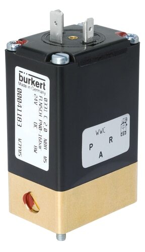 Solenoid Valve 3/2-Way 32x46 mm SFB flange NC Brass FKM 0-10bar/145psi 230VAC Oxygen Fat/Oil Free 0331 370429