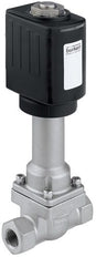 Electrovanne G1/4'' NC Acier inoxydable PTFE 0-10bar/145psi 24VAC/DC Vide -200 - 180°C (-328 - 356°F) 6026 367643