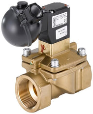 Solenoid Valve G1/2'' NC Brass FKM 0.2-16bar/3-232psi 24VAC/DC Anti-Waterhammer Oxygen Fat/Oil Free ATEX 5282 373013