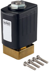 Electrovanne 40x40 mm SFB bride NC Laiton FKM 0-8bar/116psi 24VDC Oxygène Sans Graisse/Huile 6027 20017785