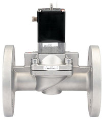 Électrovanne 25 Mm Bride Nc Acier Inoxydable FKM 0.2-10Bar/3-145Psi 230Vac Anti Coup De Bélier 5282 361403