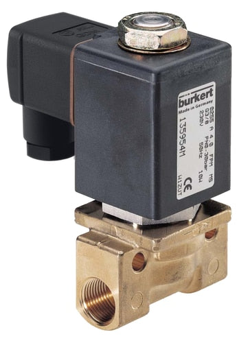 Electrovanne G1/4'' NC Laiton FKM 0-5bar/73psi 24VDC Vide 255 125883