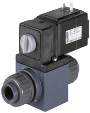 Solenoid Valve NPT 1/2'' NC PVC FKM 0-1bar/15psi 120VAC Vacuum 131 450011