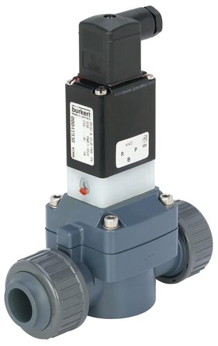 Solenoid Valve NPT 1/2'' NC PVC EPDM 0.5-6bar/7-87psi 120VAC 0142 453349