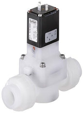 Solenoid Valve 20 mm Welded Sleeves NC PVDF EPDM 0.5-6bar/7-87psi 120VAC 0142 454909