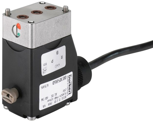 Solenoid Valve 3/2-Way 32x46 mm SFB flange Universal Stainless steel EPDM 0-12bar/174psi 120VAC 0331 20011928